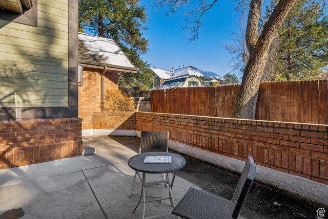 1919 E Baywood Dr, Holladay, UT 84117 - view of patio featuring fence