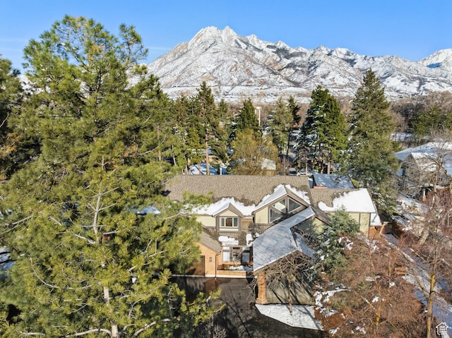 1919 E Baywood Dr, Holladay, UT 84117 - bird's eye view with a mountain view