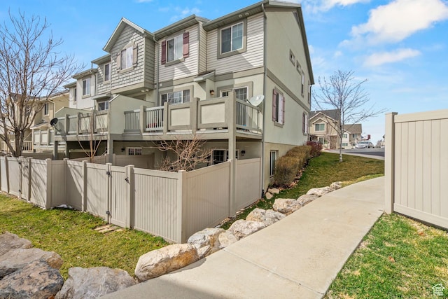 2043 W 1080 N, Provo, UT 84604 - exterior space featuring a residential view, stucco siding, and fence