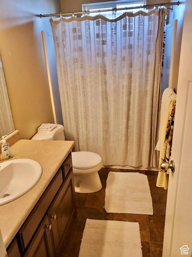 2043 W 1080 N, Provo, UT 84604 - bathroom with vanity, toilet, and a shower with curtain