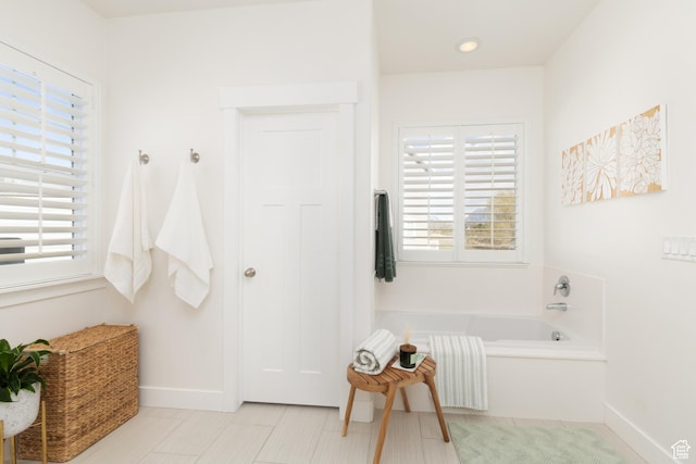 777 S Lake View Dr, Vineyard, UT 84059 - full bathroom with baseboards and a garden tub