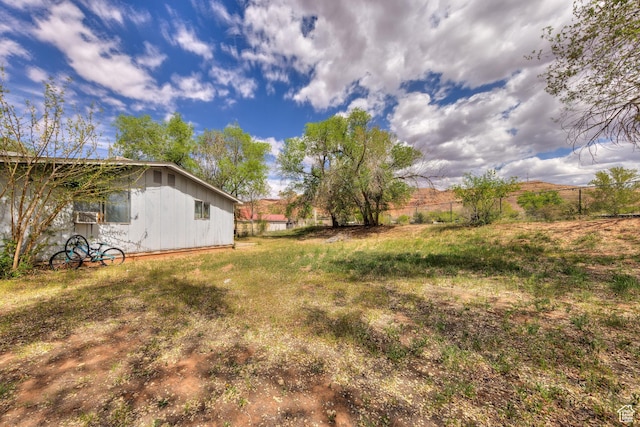 451 & Dr, Moab, UT 84532 - view of yard with fence
