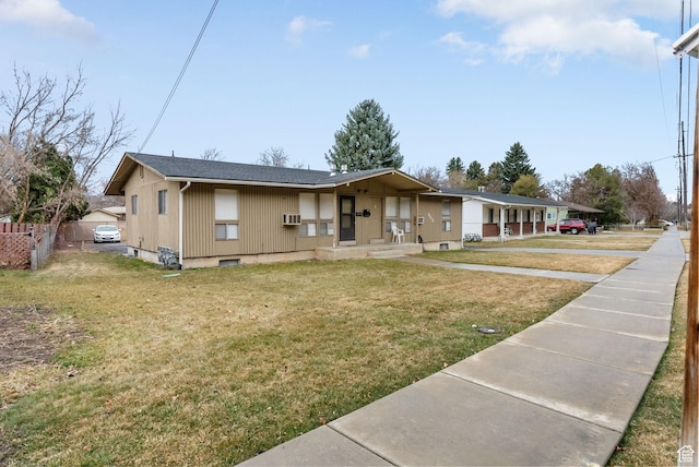 952 Canyon Rd, Logan, UT 84321 - ranch-style home featuring crawl space, a front yard, and fence
