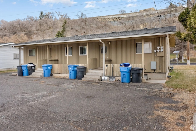 952 Canyon Rd, Logan, UT 84321 - back of property featuring a shingled roof