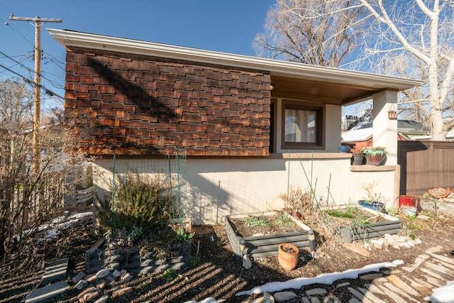 771 E Belmont Ave, Salt Lake City, UT 84105 - exterior space with a garden