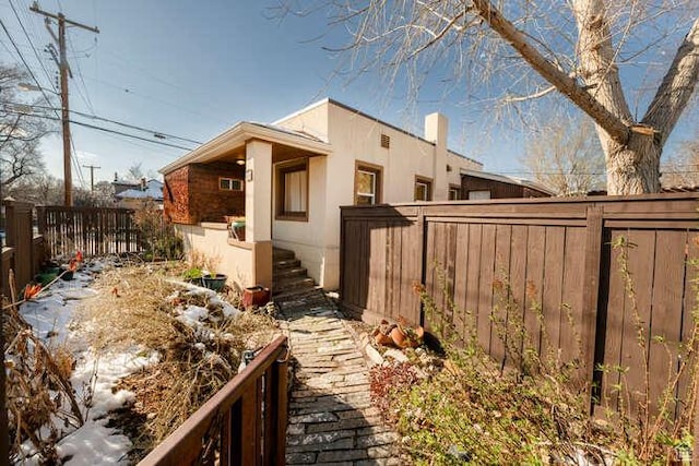 771 E Belmont Ave, Salt Lake City, UT 84105 - view of side of property featuring a fenced backyard