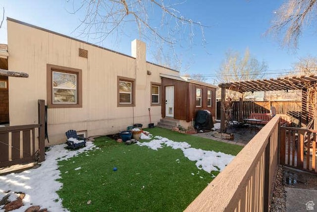 771 E Belmont Ave, Salt Lake City, UT 84105 - view of yard with entry steps and fence