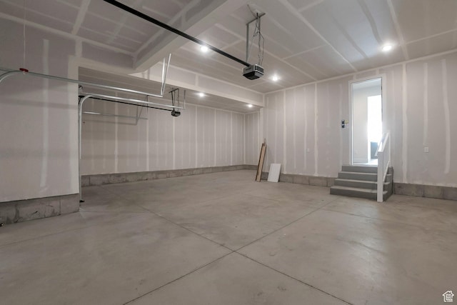 2123 N 520 W, Centerville, UT 84014 - garage featuring a garage door opener