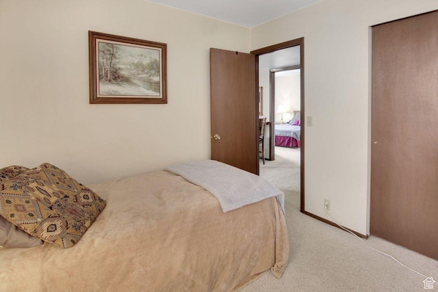 7065 N 2200 W Unit 2W, Summit Park, UT 84098 - bedroom with light carpet