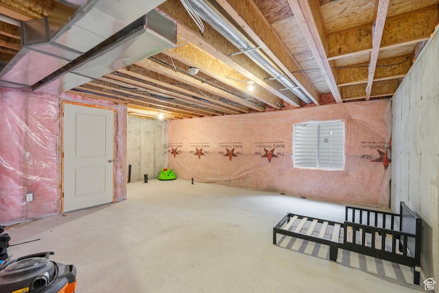 1027 E Reef Dr, Saratoga Springs, UT 84045 - view of unfinished basement