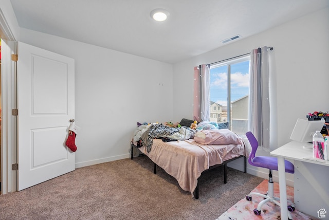 1027 E Reef Dr, Saratoga Springs, UT 84045 - bedroom featuring visible vents, baseboards, and carpet