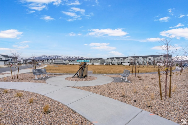 1027 E Reef Dr, Saratoga Springs, UT 84045 - view of community with a residential view and a lawn