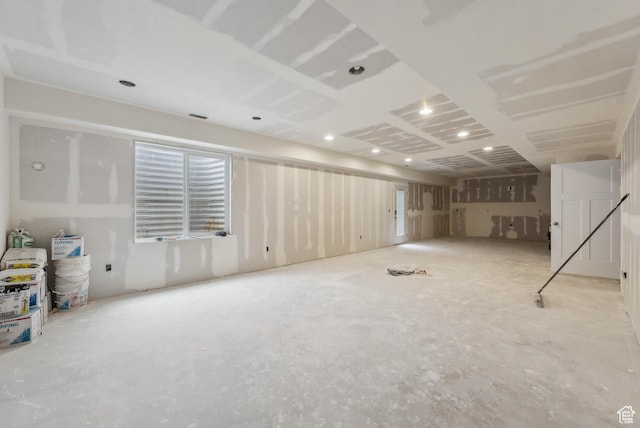 9227 N Horizon Dr, Eagle Mountain, UT 84005 - below grade area with visible vents