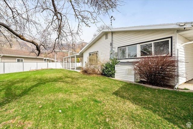 7046 S 2955 E, Cottonwood Heights, UT 84121 - view of yard featuring fence