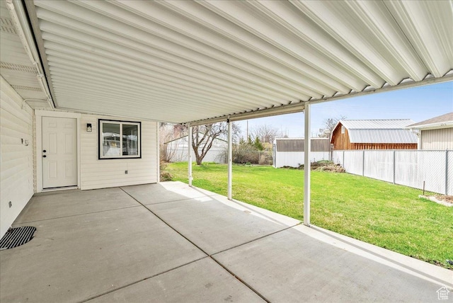 7046 S 2955 E, Cottonwood Heights, UT 84121 - view of patio with a fenced backyard