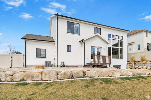 764 E 760 S, Pleasant Grove, UT 84062 - back of property with a gate, a lawn, french doors, and fence