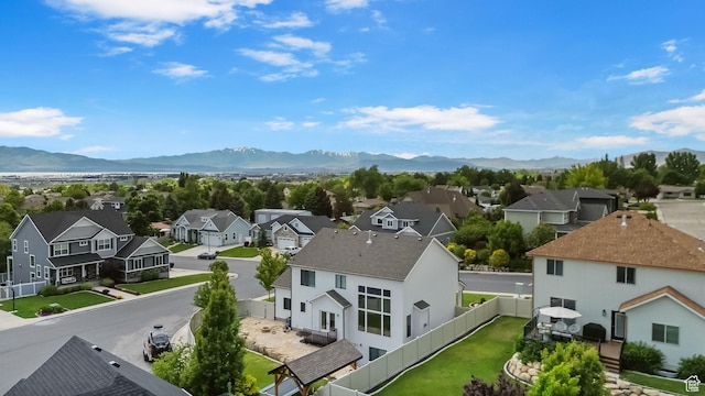 764 E 760 S, Pleasant Grove, UT 84062 - aerial view of residential area featuring mountains