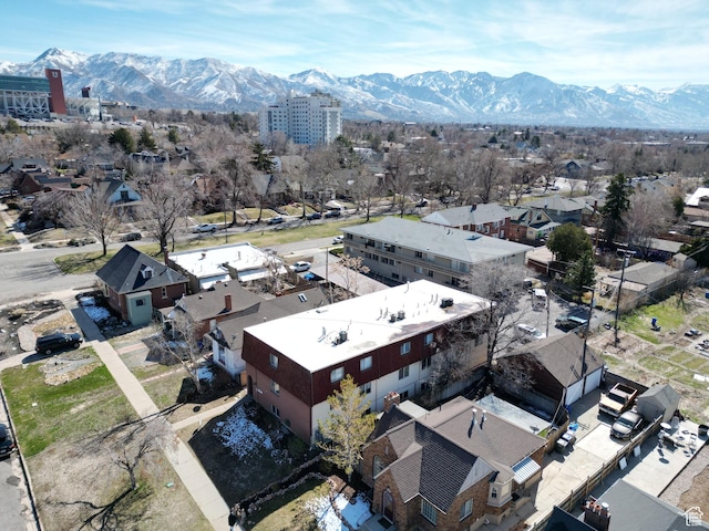 1162 E 400 S, Salt Lake City, UT 84102 - bird's eye view featuring a mountain view