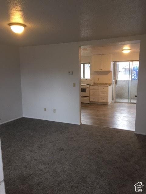 301 W 500 N, Logan, UT 84321 - unfurnished living room with carpet