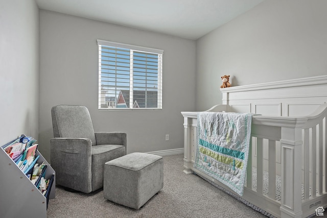 4532 W Cave Run Ln S, South Jordan, UT 84009 - bedroom with carpet floors, a nursery area, and baseboards