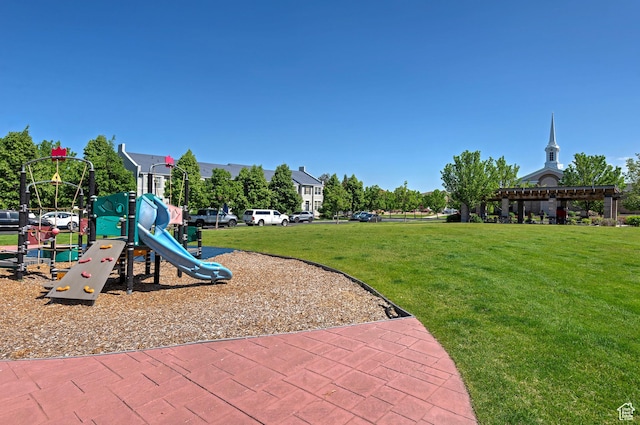 4532 W Cave Run Ln S, South Jordan, UT 84009 - community play area with a lawn