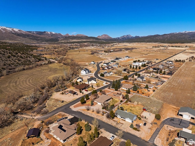846 S 800 E, New Harmony, UT 84757 - bird's eye view featuring a mountain view