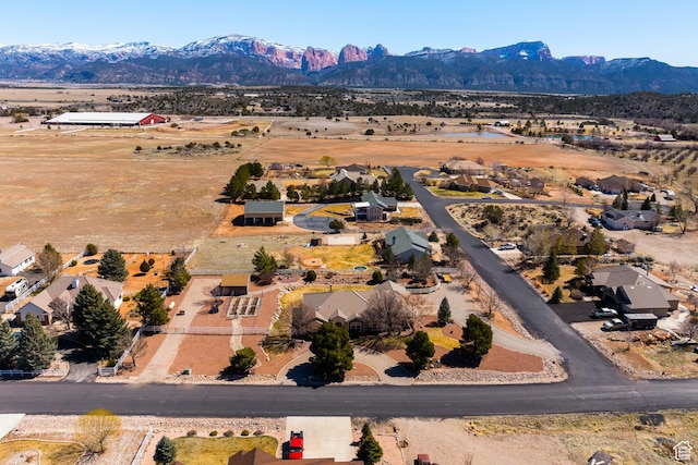 846 S 800 E, New Harmony, UT 84757 - aerial view featuring a mountain view