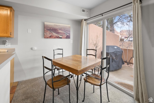 3354 E Fairway Loop, Moab, UT 84532 - dining space with baseboards and visible vents