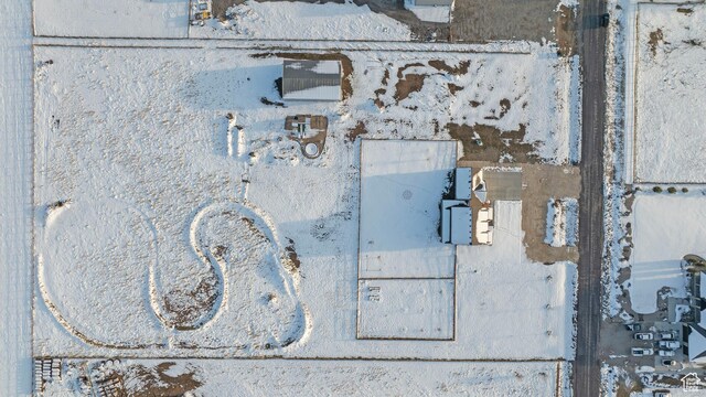 2558 Mountain Glen Rd, Erda, UT 84074 - view of snowy aerial view