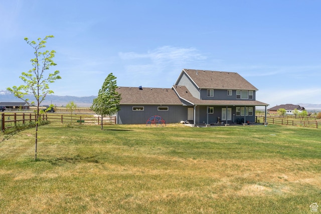 2558 Mountain Glen Rd, Erda, UT 84074 - back of property featuring a view of rural / pastoral area