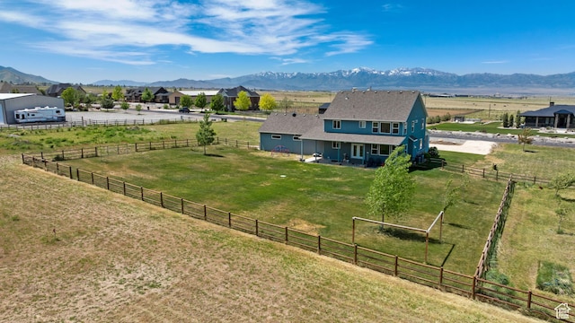 2558 Mountain Glen Rd, Erda, UT 84074 - overview of rural landscape with a pastoral area and mountains