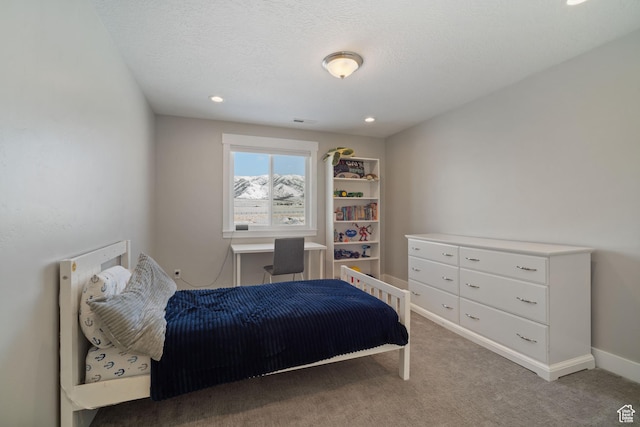 2558 Mountain Glen Rd, Erda, UT 84074 - bedroom with carpet flooring, baseboards, and recessed lighting