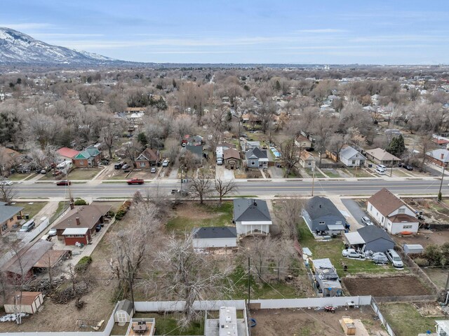 590 E 7th St, Ogden, UT 84404 - aerial view with a mountain view and a residential view