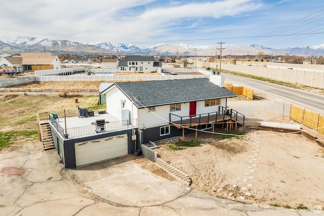 3061 W 13800 S, Bluffdale, UT 84065 - exterior space featuring a mountain view and a residential view