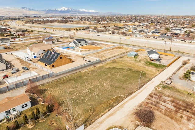 3061 W 13800 S, Bluffdale, UT 84065 - bird's eye view featuring a mountain view