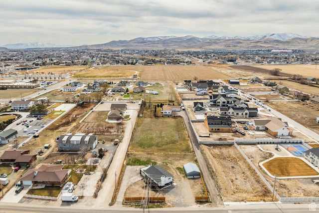 3061 W 13800 S, Bluffdale, UT 84065 - birds eye view of property featuring a mountain view