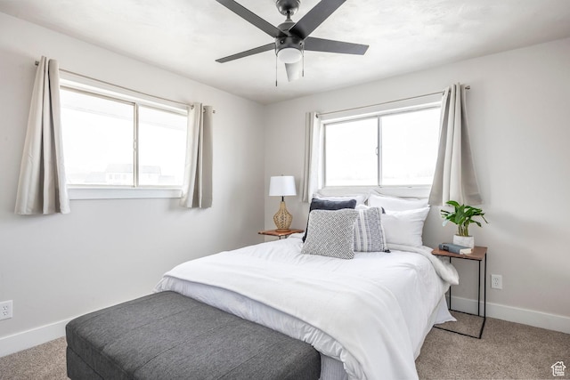 3061 W 13800 S, Bluffdale, UT 84065 - bedroom featuring a ceiling fan, carpet, and baseboards