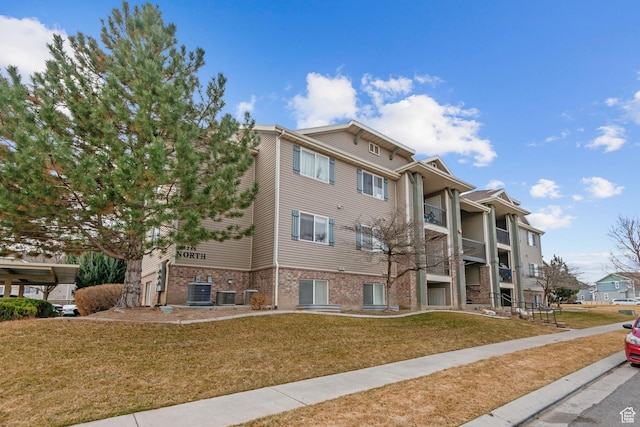 8246 N Cedar Springs Rd Unit 1, Eagle Mountain, UT 84005 - view of property featuring central AC