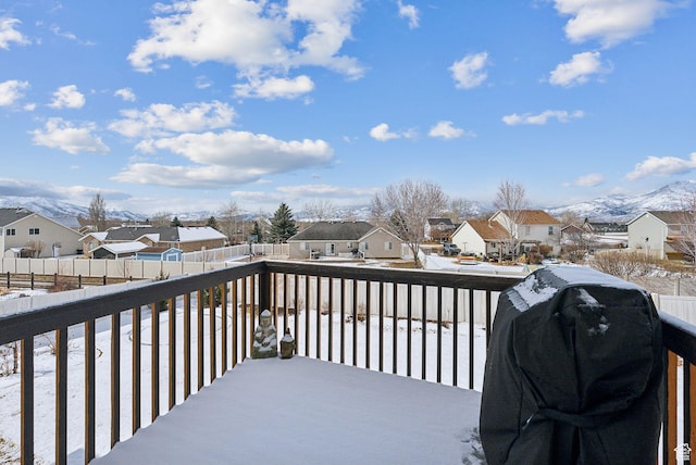 541 N 1400 E, Heber City, UT 84032 - wooden deck with a residential view and grilling area