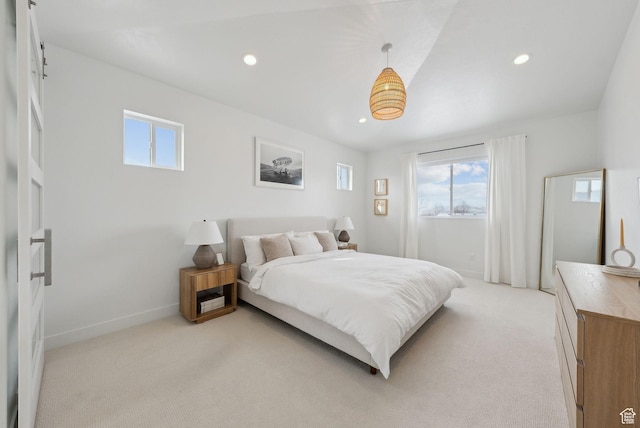 541 N 1400 E, Heber City, UT 84032 - bedroom with recessed lighting, baseboards, and light carpet