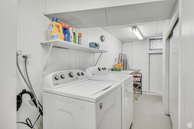 357 S 600 E, Clearfield, UT 84015 - laundry room with washing machine and dryer