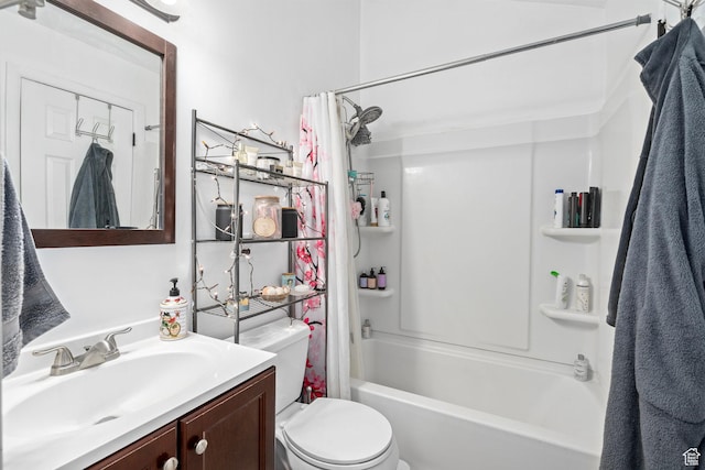 2670 S Melville Dr, Magna, UT 84044 - bathroom with toilet, shower / bath combo, and vanity