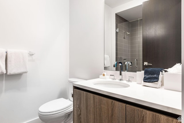 2752 W High Mountain Rd Unit 306, Park City, UT 84098 - bathroom with toilet, vanity, and walk in shower