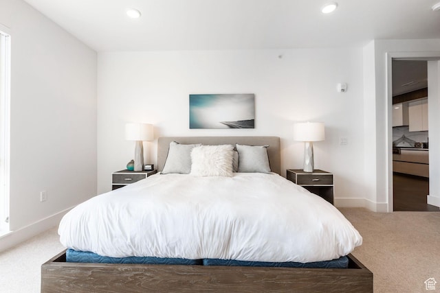 2752 W High Mountain Rd Unit 306, Park City, UT 84098 - bedroom featuring carpet flooring, recessed lighting, and baseboards