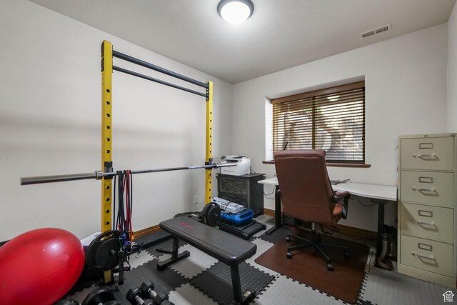 1056 W Lime Canyon Rd, Midway, UT 84049 - office space with baseboards and visible vents