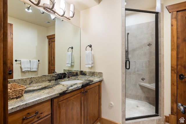 4115 Moose Hollow Loop, Park City, UT 84098 - bathroom with vanity and a shower stall