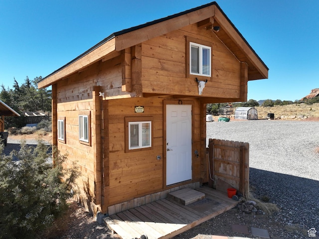 365 W Sleeping Rainbow Dr, Torrey, UT 84775 - view of outbuilding featuring an outdoor structure