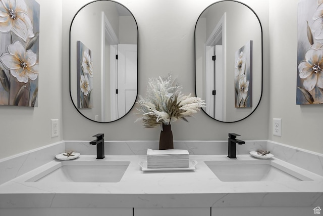 1036 E Fremont St, Washington, UT 84780 - bathroom featuring a sink and double vanity