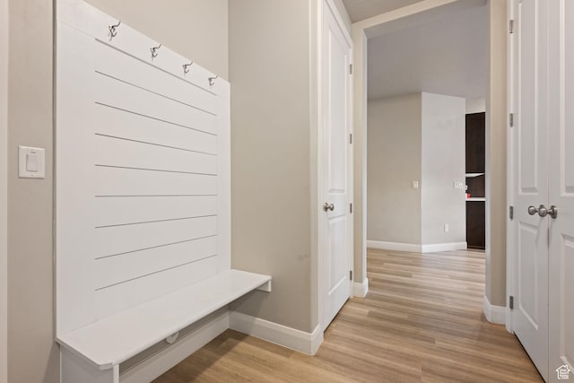 262 Ladera Dr, Washington, UT 84780 - mudroom with light wood-style flooring and baseboards