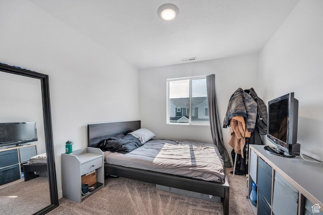 388 N Regatta Ln, Saratoga Springs, UT 84045 - bedroom featuring visible vents and light carpet